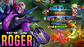 SAVAGE!! HOW TO PLAY SOLO RANK ROGER? | JUNGLE ROTATION + BEST BUILD 2023.