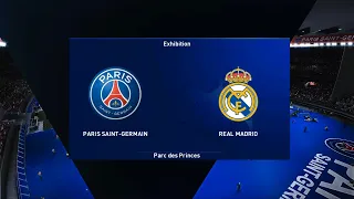 Paris Saint-Germain vs Real Madrid | Parc des Princes | 2021-22 UEFA Champions League | PES 2021