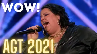 "Sarah Potenza AGT 2021" She Just Shocks The Judges With Her Powerful Voice! Amazing!