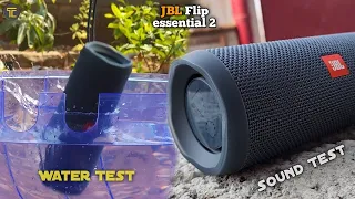 JBL flip essential 2 Water and Sound test | IPX7 | Best portable speaker under 5000