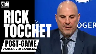 Rick Tocchet Breaks Down Vancouver Canucks vs. Boston Bruins & Canucks Players Answering Challenge