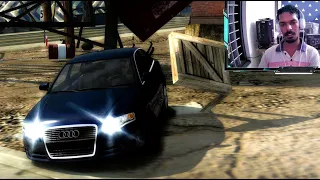 Hard Difficulty Audi A4 3.2 FSI Quattro Race Sprint Challenge in NFS MW 2005