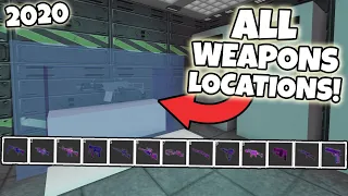 [ROBLOX] Survive and Kill the Killers in Area 51 All 13 Weapons Locations! (2020)