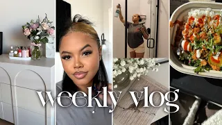 Home Reset + Diy Nails, Blow Outs, Pottery, & Good Eats | WEEKLY VLOG! #SunnyDaze 147