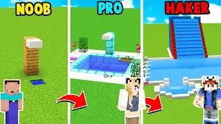 MINECRAFT - BASEN CHALLENGE | NOOB vs PRO vs HAKER | Vito vs Bella