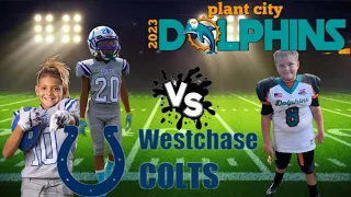 Unforgettable UNDEFEATED 9U Westchase Colts vs 9U Plant City Dolphins