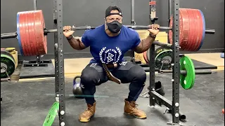 800 POUND SQUAT In Severe Calorie Deficit