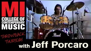 Jeff Porcaro Interview 1986 | Throwback Thursday from the MI Vault | Musicians Institute