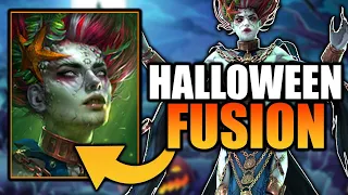 🎃 HALLOWEEN LEGENDARY FUSION REVEALED ! 🎃 'MORRIGAINE' IS COMING TO RAID SHADOW LEGENDS