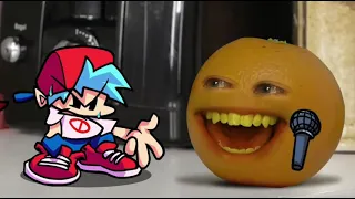 annoying orange vs fnf but only when gf and orange are besties