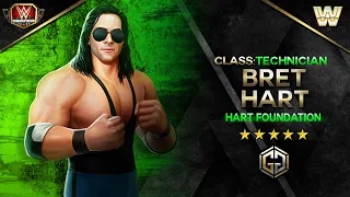 5SG Character Preview: Bret Hart "Hart Foundation" Gameplay / WWE Champions