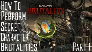 Kombat Tips - How to perform Secret Character Brutalities (Part 1)