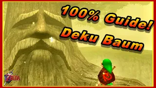 100% Deku-Tree Full Walkthrough - Legend of Zelda: Ocarina of Time