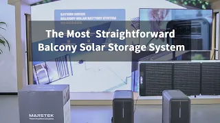 The Most Straightforward Balcony Solar Storage System