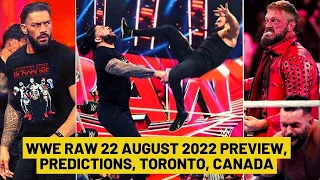 WWE RAW 22 August 2022 Highlights - WWE Monday Night Raw Highlights 8/22/2022
