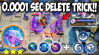 NEW UPDATE!! NEW REVAMPED NEW 5 COST AURORA ONE SKILL DELETE 0.001 SEC GONE MUST WATCH 100 HP!!