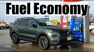 2022 KIA Sorento - Fuel Economy MPG Review + Fill Up Costs