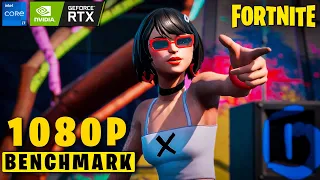 RTX 3060 TI 8GB + Intel i7-12700F || FORTNITE 1080p Benchmark ||