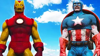 IRON MAN ZOMBIE VS CAPTAIN AMERICA ZOMBIE - EPIC BATTLE