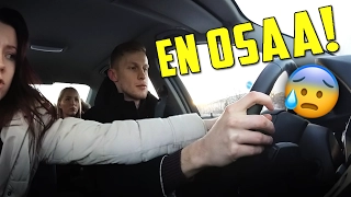Ekaa Kertaa Ajamassa Manuaalivaihteisella Autolla! 😨