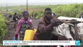 ONU alerta por alto número de desplazados por el conflicto en República Democrática del Congo