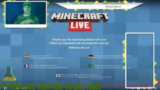 Minecon 2020 Live Reaction