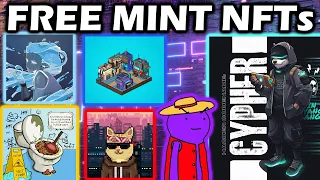 6 Free Mint NFT Projects | Most Hyped