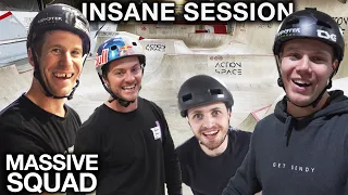 VISITING SAM PILGRIM IN THE UK & RIDING WORLDS BIGGEST SKATEPARK!