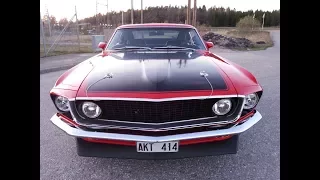 Ford Mustang 1969 first drive with GoPro