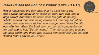 24. Jesus raises a widow's son (Luke 7:11-17)