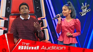 Dhahamsa Madampitige | Nadee Ganga Tharanaye (නදී ගංගා තරණයේ) | Blind Auditions