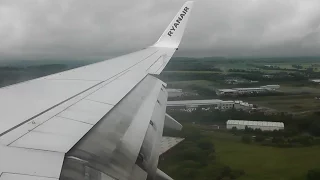 Ryanair Boeing 737-8AS / London Stansted to Edinburgh *FULL FLIGHT*