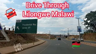 Drive Through Lilongwe Malawi Zambian YouTuber
