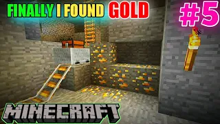 Minecraft :I Found Gold In Secret Cave | craft gaming | Minecraft gameplay #5