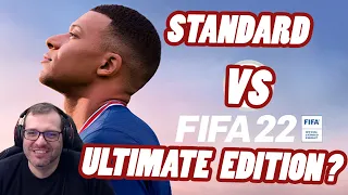 FIFA 22 STANDARD VS ULTIMATE EDITION