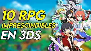 10 RPG Imprescindibles de NINTENDO 3DS | JRPG de NINTENDO 3DS