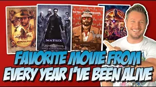 My Favorite Movie From Every Year I've Been Alive!