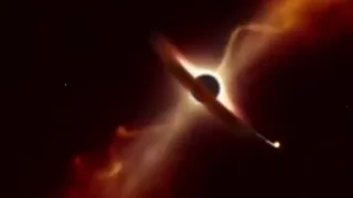 Black Hole Eating Star