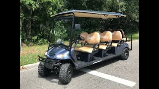 8 Passenger Street legal Golf Cart by Moto Electric Vehicles