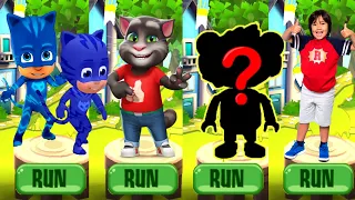 Tag with Ryan vs Talking Tom vs PJ Masks Catboy vs Pumpkin All Characters Unlocked Combo Panda