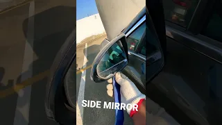 How to remove Side Mirror Glass. Hyundai Sonata Side Mirror