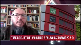 Tusk dzieli stołki w Orlenie, a paliwo prawie po 7 zł | K. Wołodźko |  Republika Dzień