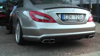 Mercedes CLS63 AMG w/ Catless Downpipes Exhaust Sound