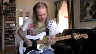 Iron Maiden The Evil That Men Do Guitar Tutorial / Lesson on Jackson Adrian Smith San Dimas SDX