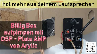 ERFOLGREICH Lautsprecher pimpen | #DIY Schrottbox trifft auf Arylic PlateAmp