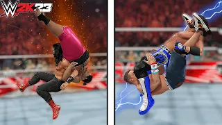 50 Best Unused & Underrated Moves in WWE 2K23 !!!