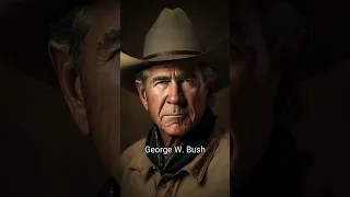 Asking AI to draw U.S. Presidents as cowboy #ai #aiart #cowboys #wildwest #usa #president #cowboy