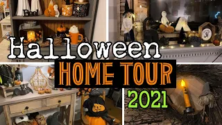 Halloween Home Tour 2021 | Rustic and Primitive Halloween Decor