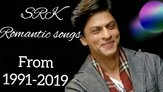 BEST ROMANTIC SONGS OF SHAHRUKH KHAN 1991-2019 | EVERGREEN HITS