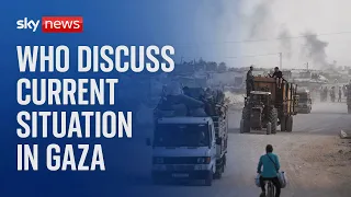 World Health Organisation discuss situation in Gaza